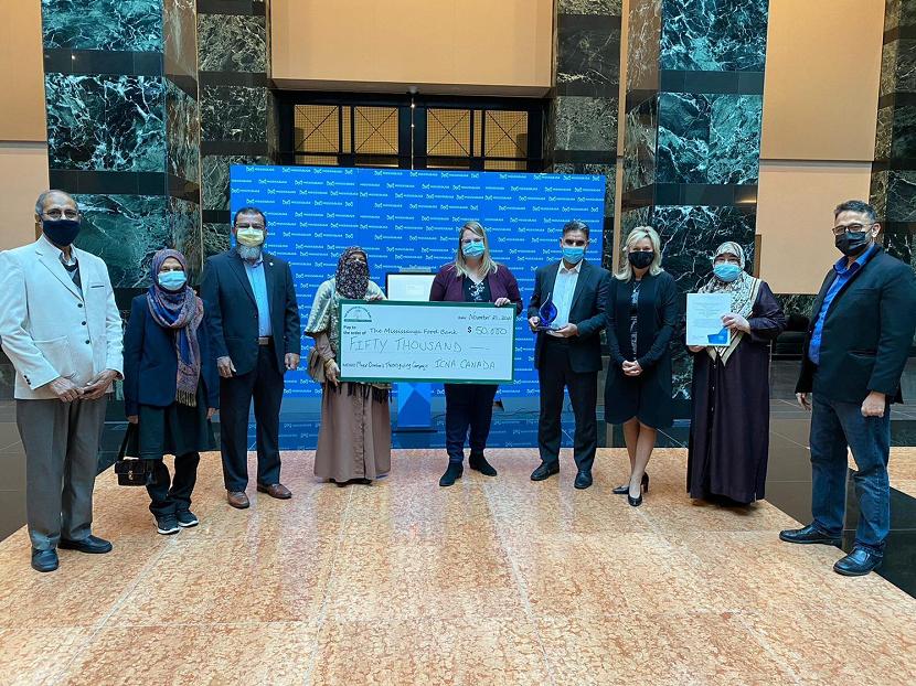 Islamic Circle of North America (ICNA) mendapatkan penghargaan karena kampanye thanksgiving berhasil kumpulkan dana hingga 50 dolar AS