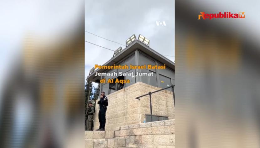 Israel batasi akses masuk ke Masjidil Aqsa