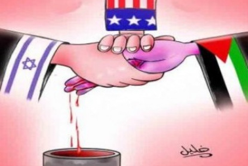 Israel-Palestina-Amerika