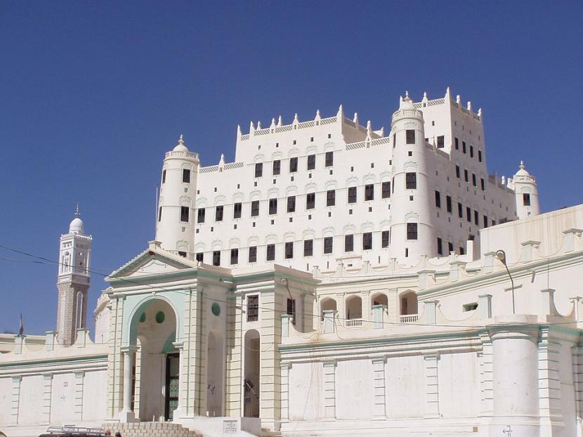 Istana Al Katiri, Seiyun, Yaman.