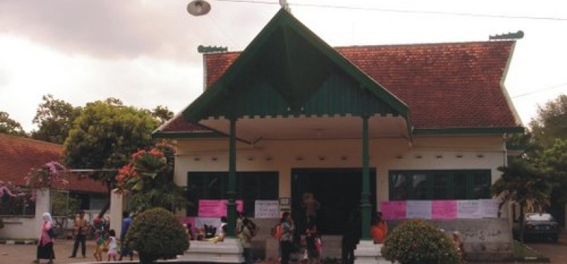 Istana Gebang di kota Blitar, Provinsi Jawa Timur.