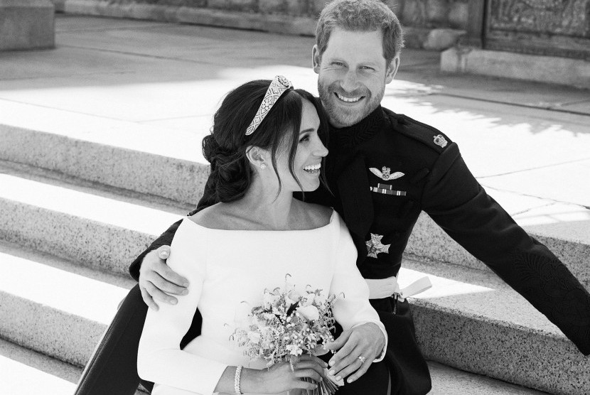 Istana Kensington merilis foto terbaru Royal Wedding Pangeran Harry dan Meghan Markle.