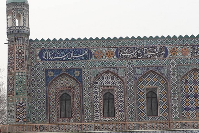 Istana Khordaya Khan di Jalur Sutra