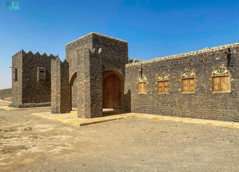 Istana Raja Abdulaziz di Kegubernuran Al-Muwayh di Al-Taif adalah mahakarya arsitektur.