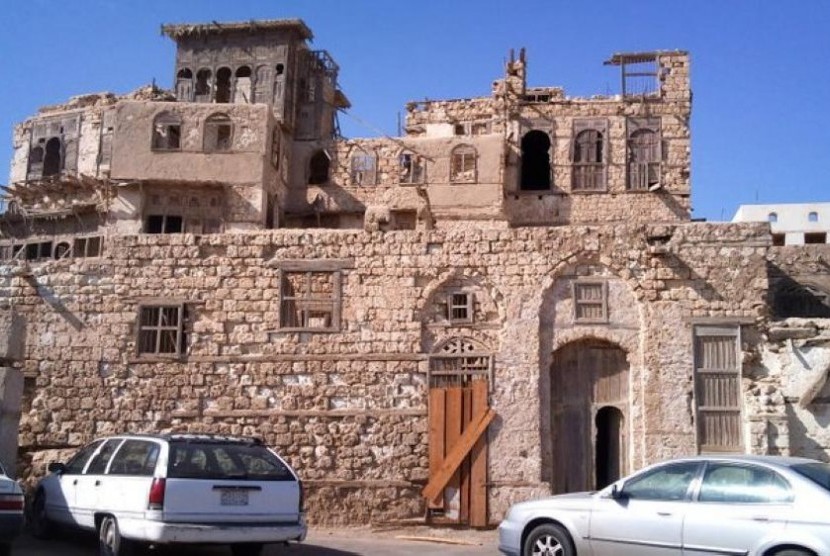 Istana tua dipelabuhan haji kuno Yanbu, Arab Saudi.