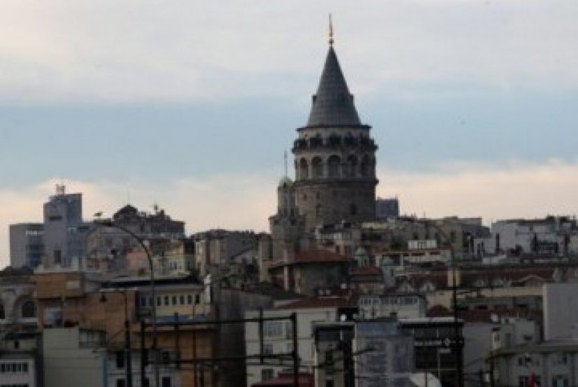 Salah satu keindahan di sudut kota Istanbul, Turki. (ilustrasi)