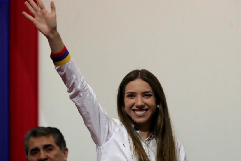 istri pemimpin oposisi Venezuela, Fabiana Rosales