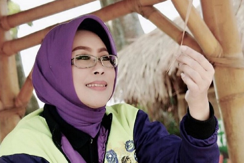 Istri wakil gubernur Jawa Timur, Fatma Saifullah Yusuf