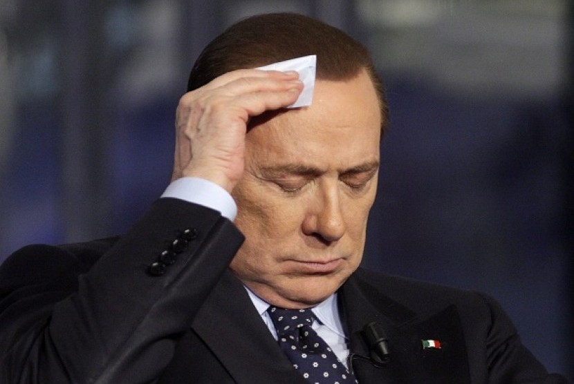 Pemilik AC Milan Silvio Berlusconi