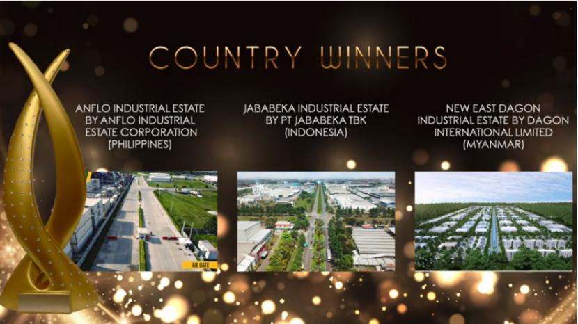 Jababeka berhasil meraih penghargaan untuk kategori  Best Industrial Developer di tingkat Asia dalam ajang penghargaan  PropertyGuru Asia Property Award 2020.