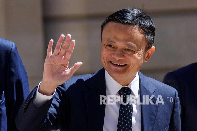 Jack Ma, pendiri dan ketua eksekutif perusahaan e-commerce China, Alibaba Group.