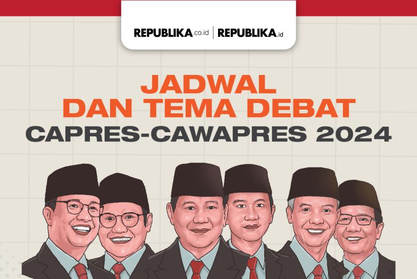 Jadwa dan Tema Debat Pilpres 2024