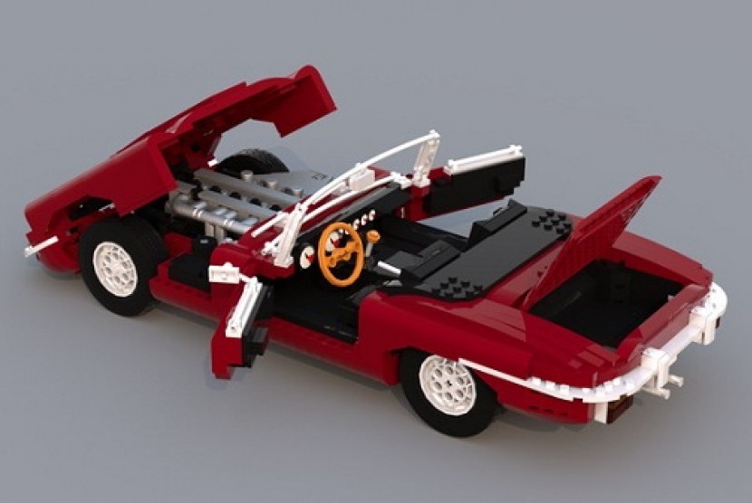 tetap orisinal jaguar e type dibuat