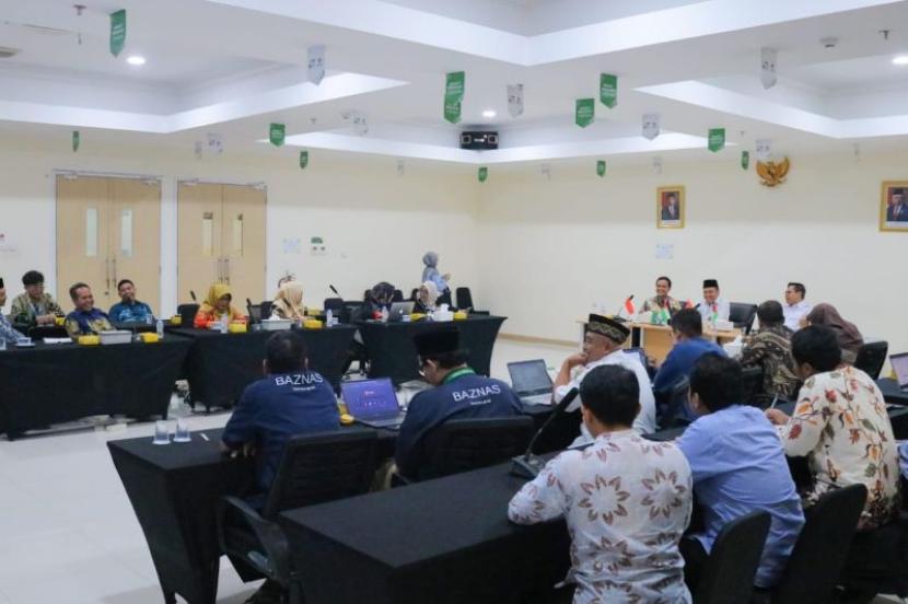 BAZNAS RI ranks with UIN Syarif Hidayatullah Jakarta in exploring zakat speech cooperation.