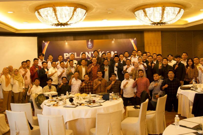 Jajaran pengurus MUDAPRO resmi dilantik di Hotel Mulia, Senayan, Jakarta, Sabtu (19/8/2023).