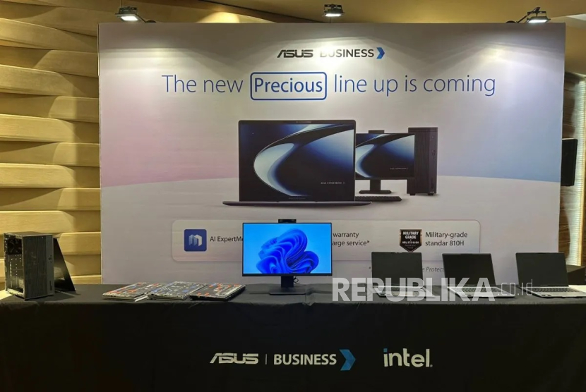 Jajaran produk terbaru Asus Expert P Series yang akan segera diluncurkan.