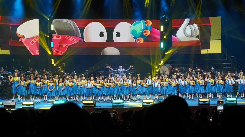Jakarta Concert Orchestra (JCO) menggelar konser anime. 