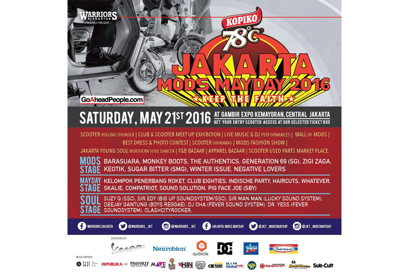 Jakarta Mods May Day 2016