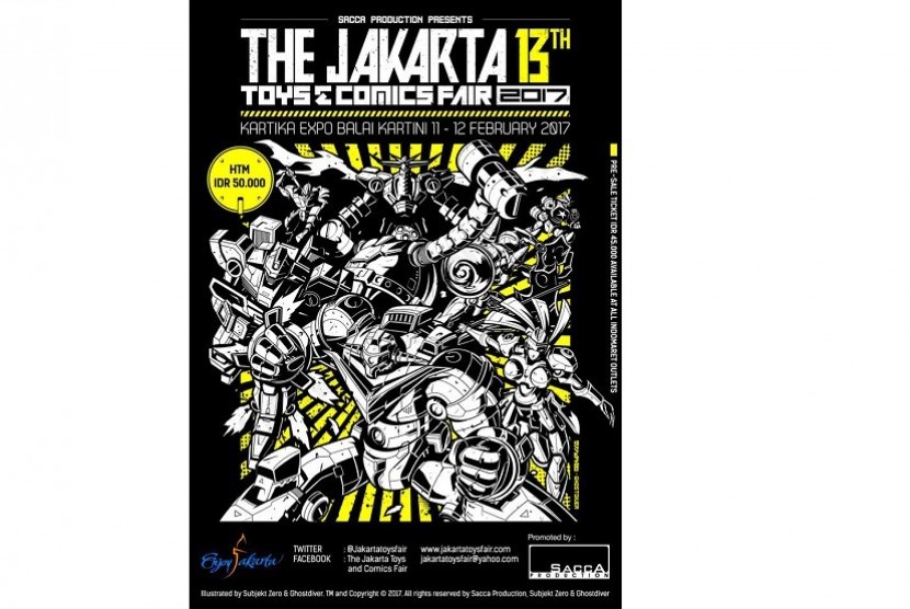 Yuk, Borong Mainan di Jakarta Toys & Comics Fair 2017 | Republika Online