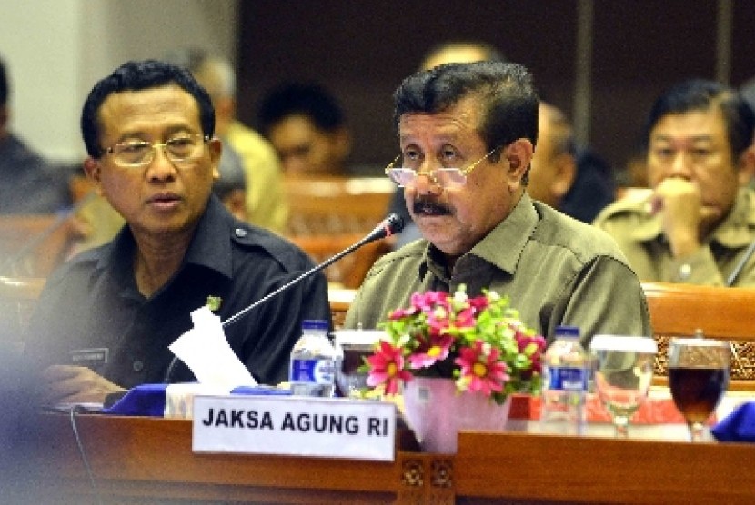 Jaksa Agung Basrief Arief.