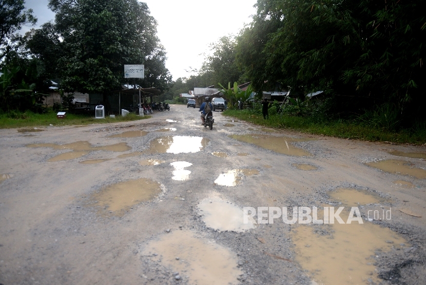 Jalan Rusak (Ilustrasi)