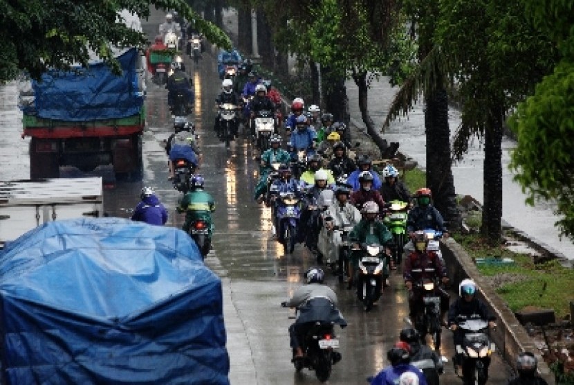 Jalanan Jakarta Tergenang
