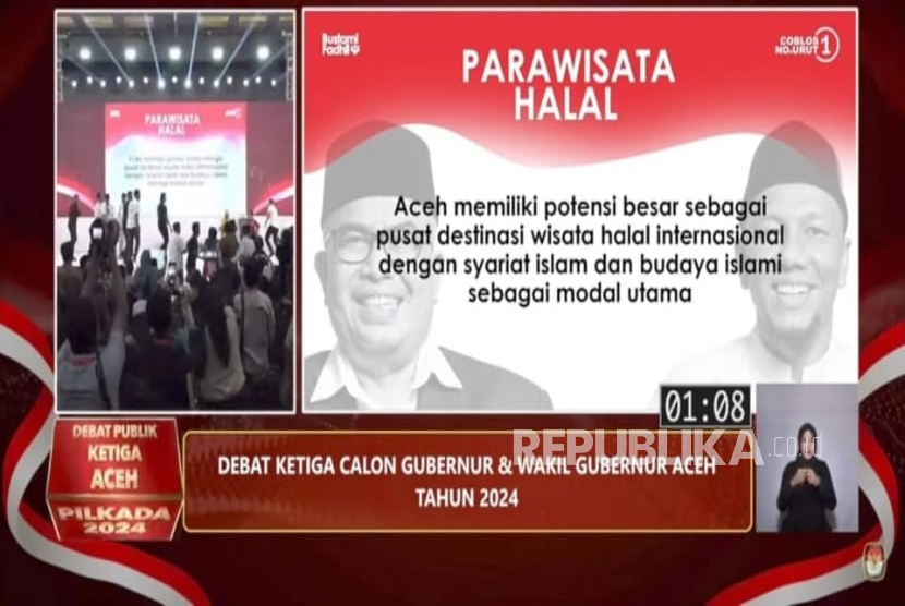 Jalannya buat Pilgub Aceh Sempat dihentikan sementara. 