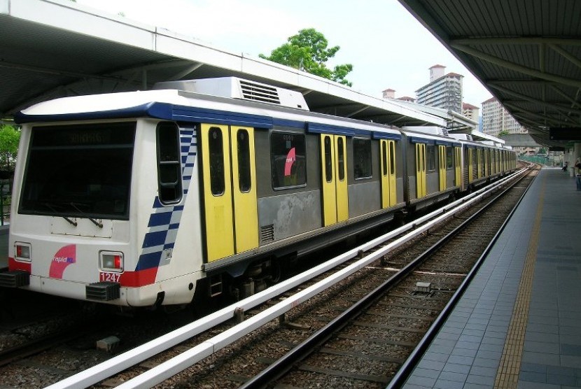 Jalur LRT di luar negeri.