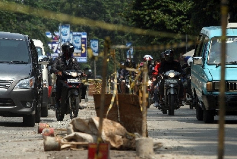 Jalur mudik di Bekasi