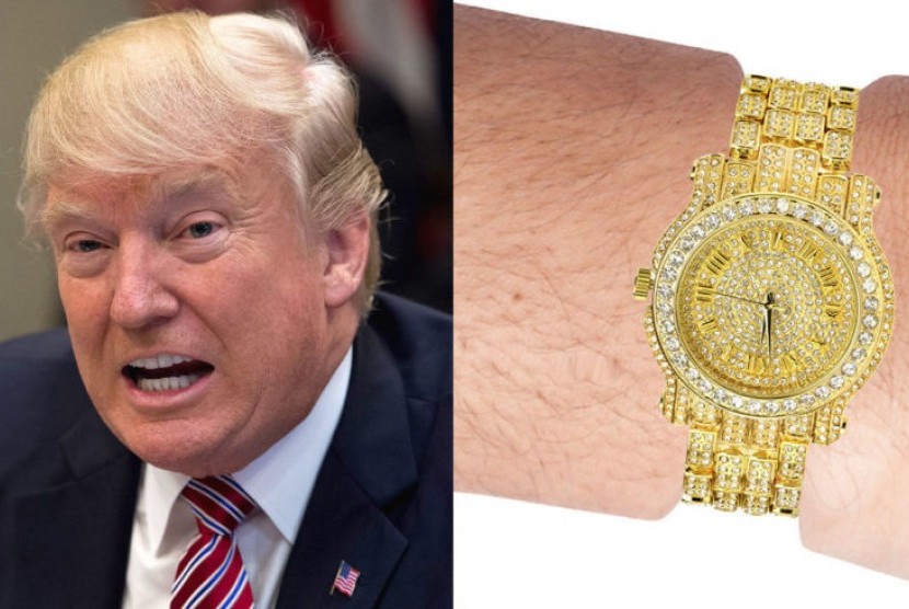 Jam tangan donald trump 