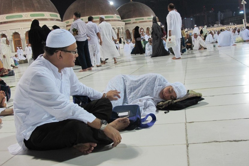 Jama'ah Haji di Masjidil Haram