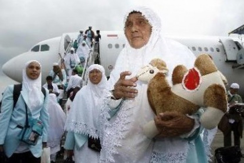 Jamaah haji asal Indonesia.