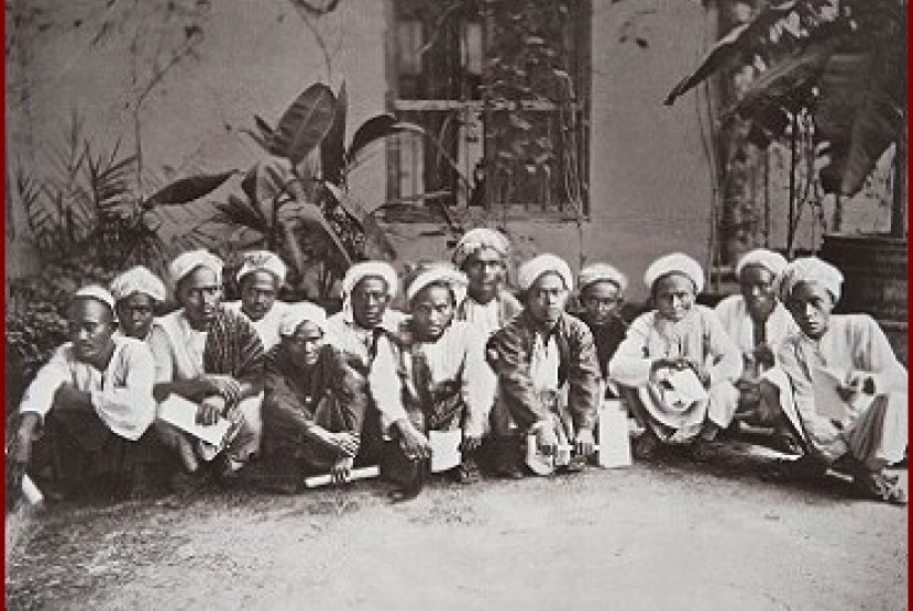 Jamaah haji asal Mandailing Sumatra Utara, tahun 1884 M.