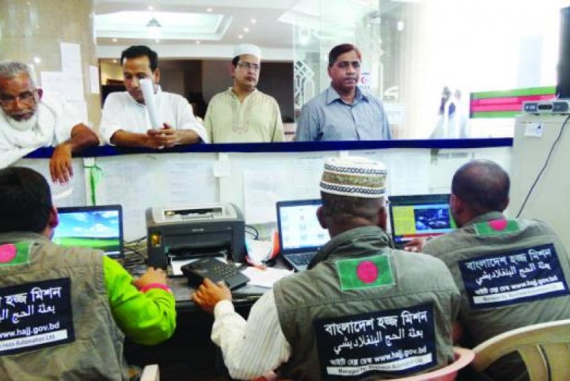 Ilustrasi. Foto: Jamaah haji Bangladesh akan dilengkapi dengan teknologi canggih untuk tahun ini(Arab News)