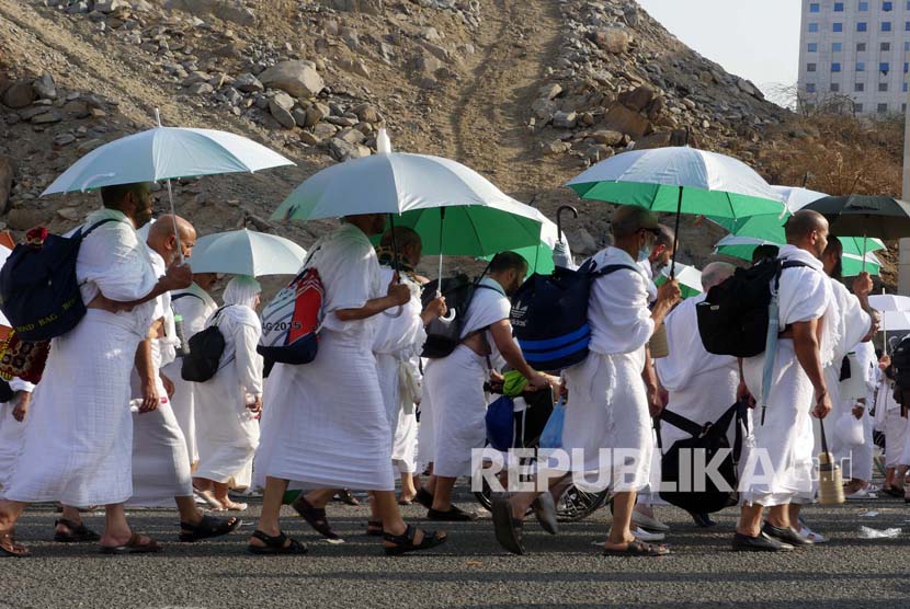 Jamaah haji dari berbagai negara mulai bergerak meninggalkan Kota Makkah (Ilustrasi)