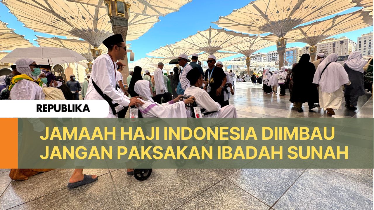 Jamaah haji Indonesia di Madinah, Arab Saudi
