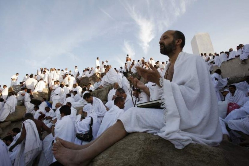 Menag Pakistan: Arab Saudi Pertimbangkan Haji 2020 Terbatas. Foto: Jamaah haji Pakistan.