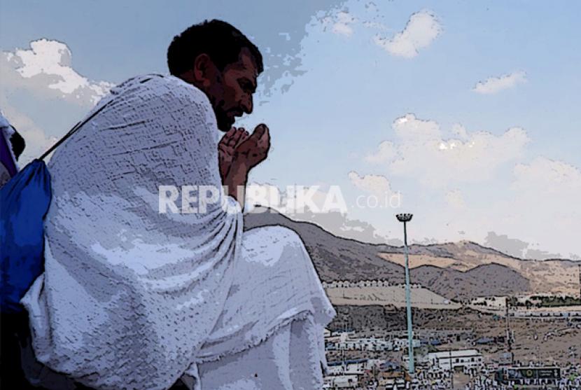 Pendaftaran Haji untuk Warga Arab Saudi Ditutup Hari Ini. Foto:  Jamaah haji sedang wukuf di Arafah (Ilustrasi)
