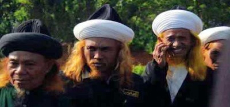 Jamaah Tarekat Naqsabandiyah di Sumatera Barat.