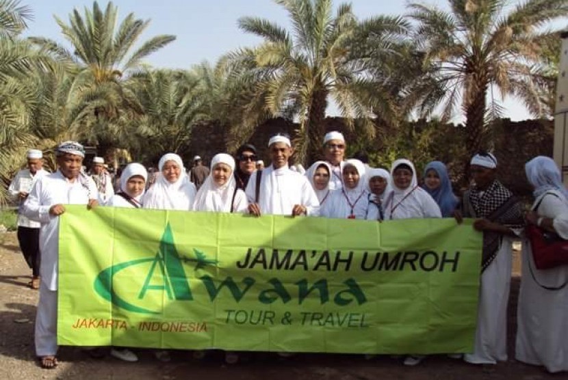 Jamaah umrah Awana Tour & Travel.