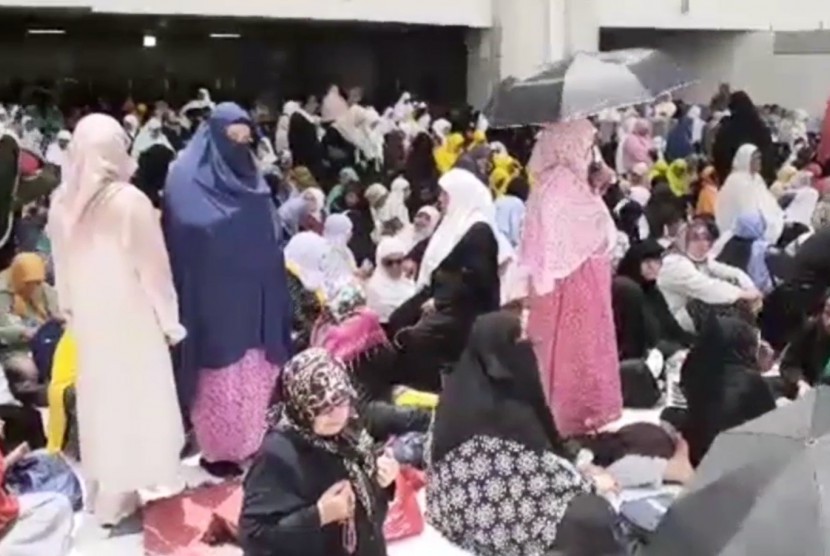 Jamaah wanita di Masjid Al Haram, Makkah
