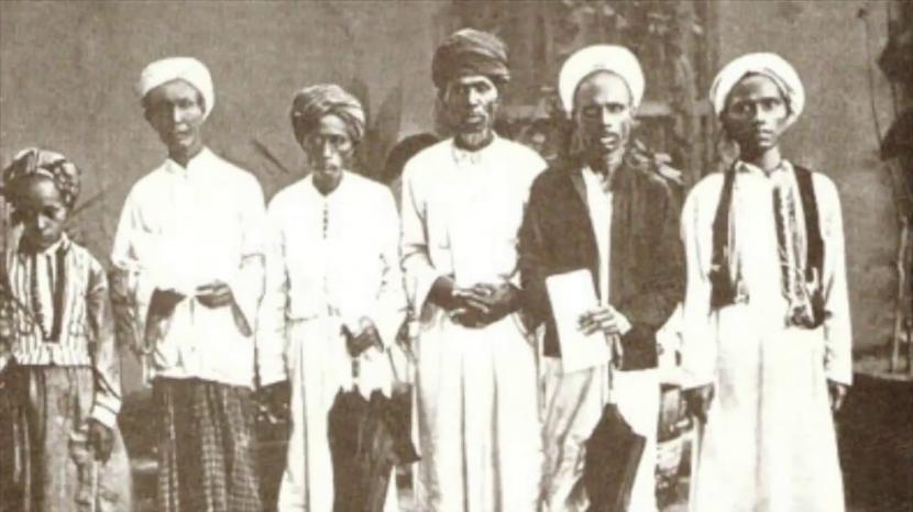Jamah haji Nusantara zaman dulu.
