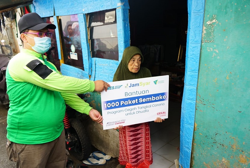 Jamkrindo Syariah (Jamsyar) bekerjasama dengan Dompet Dhuafa dan Masyarakat Ekonomi Syariah (MES) menjalin sinergi dalam program CEKAL (Cegah Tangkal) Corona. 