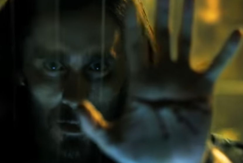 Teaser trailer film Morbius mengungkap bagaimana kecanggihan efek CGI untuk kekuatan karakter titular yang diperankan Jared Leto (ilustrasi).