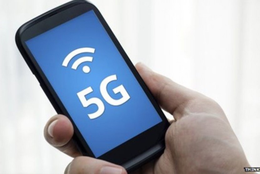 Jaringan 5G. Ilustrasi