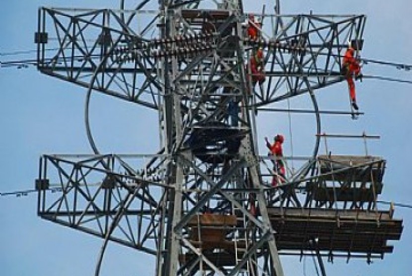 Jaringan listrik PLN, ilustrasi