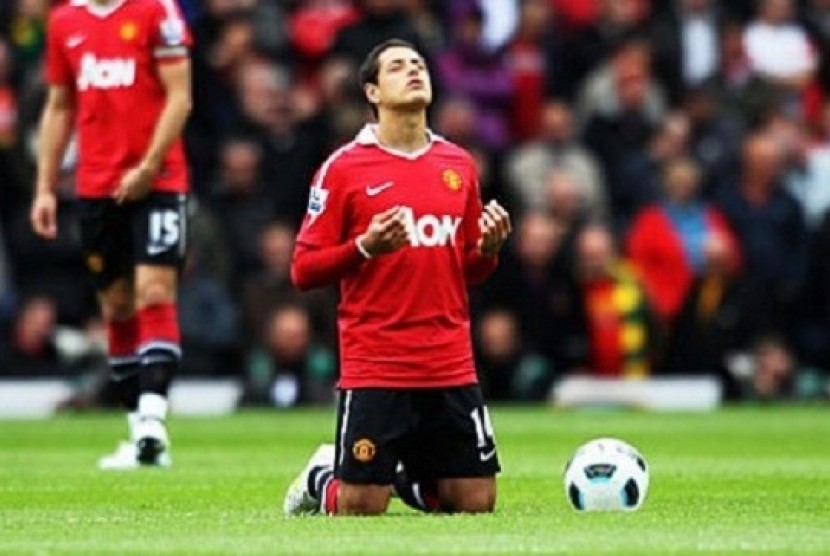 Javier 'Chicharito' Hernandez.