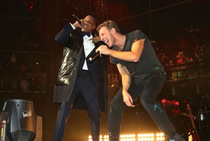 Jay Z dan Chris Martin 