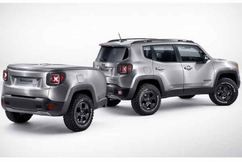 Jeep memperkenalkan konsep Renegade Hard Steel pada pameran otomotif  Jenewa, Swiss, yang berlangsung 3-15 Maret 2015. 