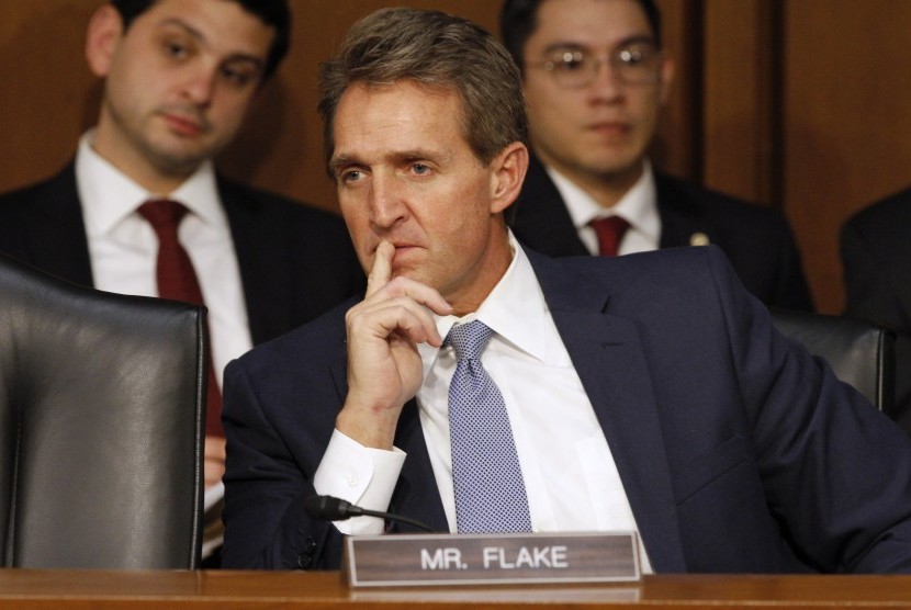 Jeff Flake, Senator partai Republik asal Arizona, Amerika Serikat